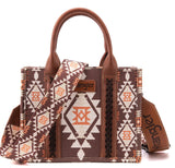 WRANGLER WOMENS Angel Diamond Taupe AZTEC BOHO SHOULDER BAG